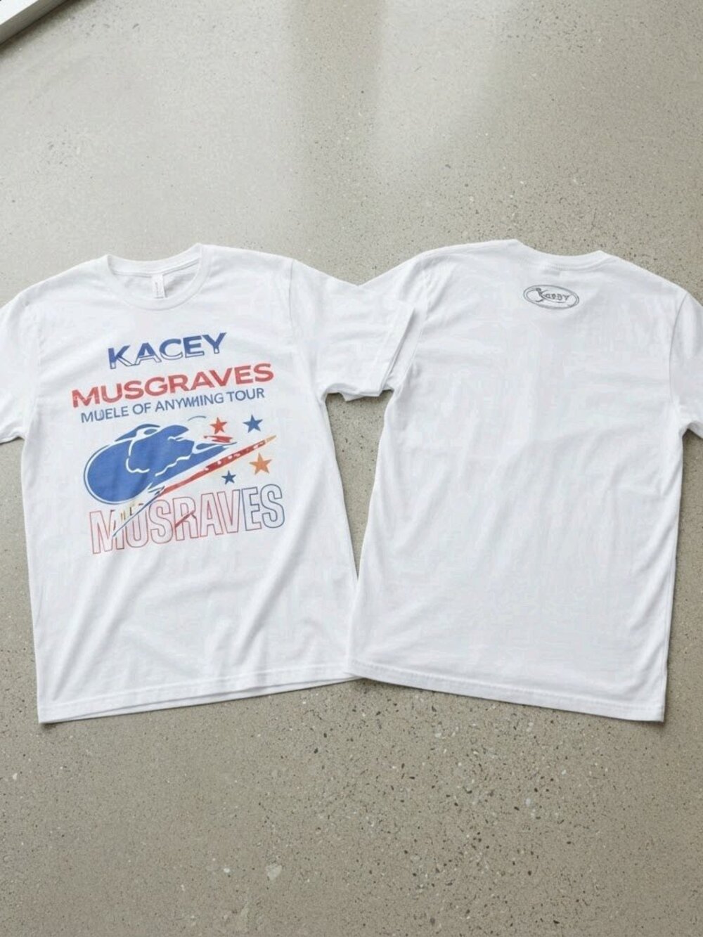 Kacey Musgraves Middle of Nowhere Tour 2026 White T-Shirt S-4XL